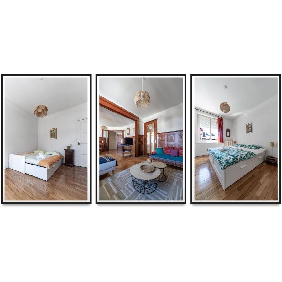 Le Belfort - Grand Appartement Avec Terrasse Et Parking Prive Vichy Bagian luar foto